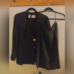 Two piece business skirt and blazer